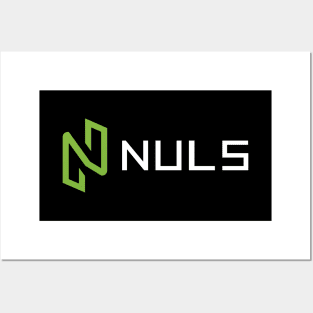 NULS Official "Centered" (White Text) Posters and Art